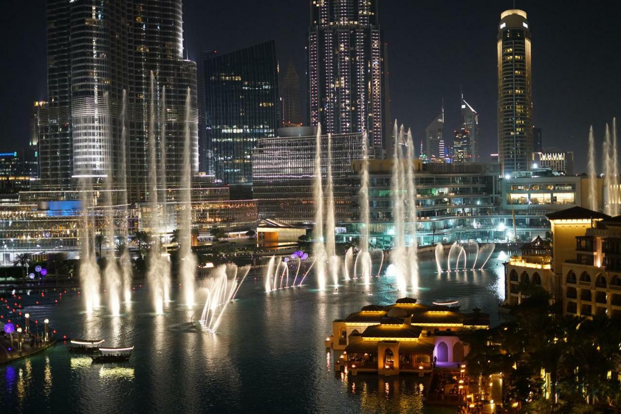Ultimate Stay 2BR: Burj Khalifa&fountain view Dubai Luaran gambar